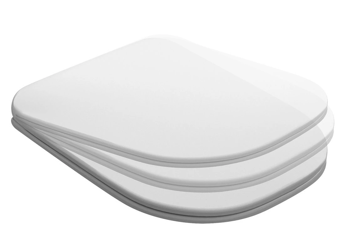 KERASAN TRIBECA soft close WC-ülőke, fehér