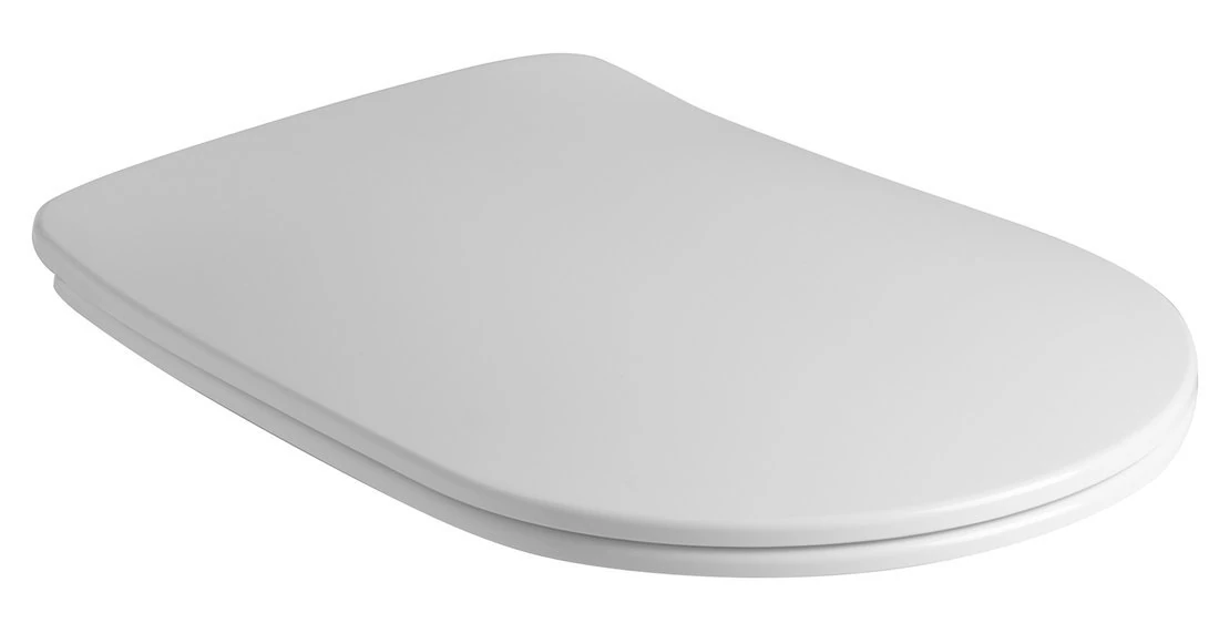 KERASAN NOLITA SLIM  soft close WC-ülőke, duroplast, fehér