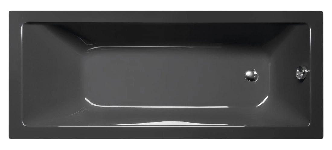 POLYSAN NOEMI akril kád, 170x70x39cm, szürke