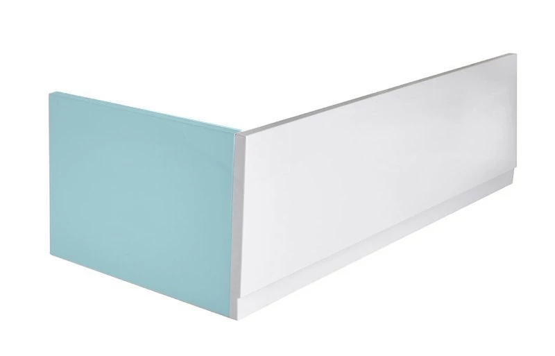 POLYSAN COUVERT 150 R, előlap, jobbos, 150x52 cm,fehér