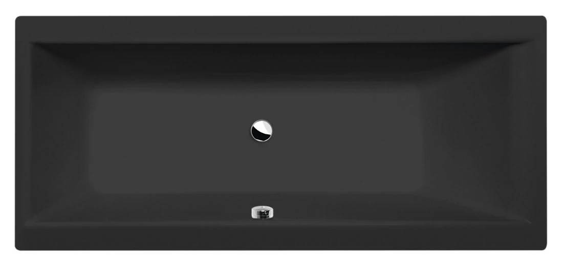 POLYSAN CLEO kád, 160x70x48cm, matt fekete