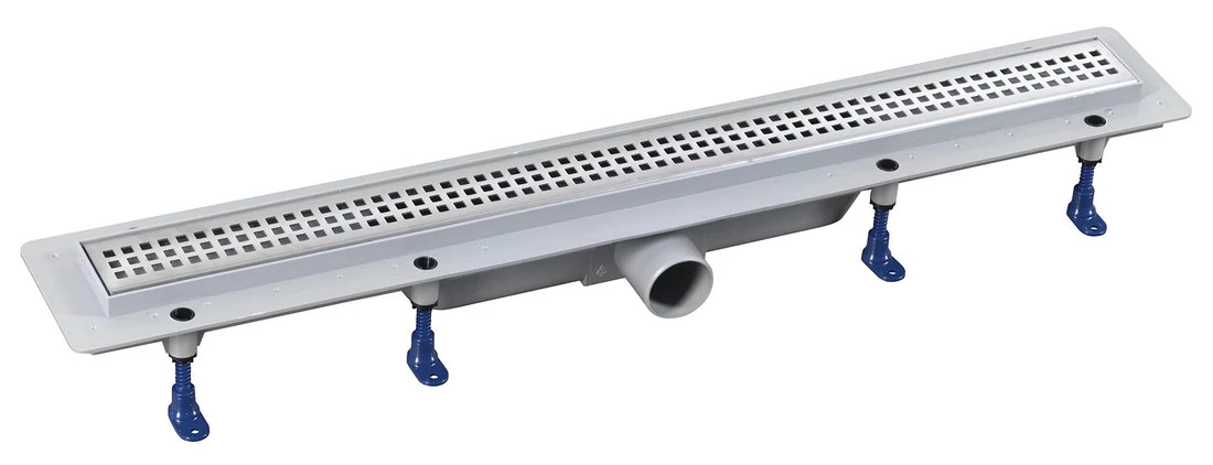 POLYSAN INDY padlóösszefolyó, inox ráccsal, superflow, DN50, 710x122x65mm