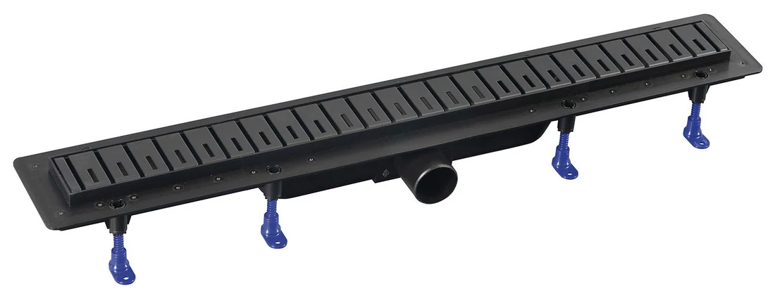 POLYSAN KLAVER padlóösszefolyó, inox ráccsal, superflow, DN50, 810x122x65mm