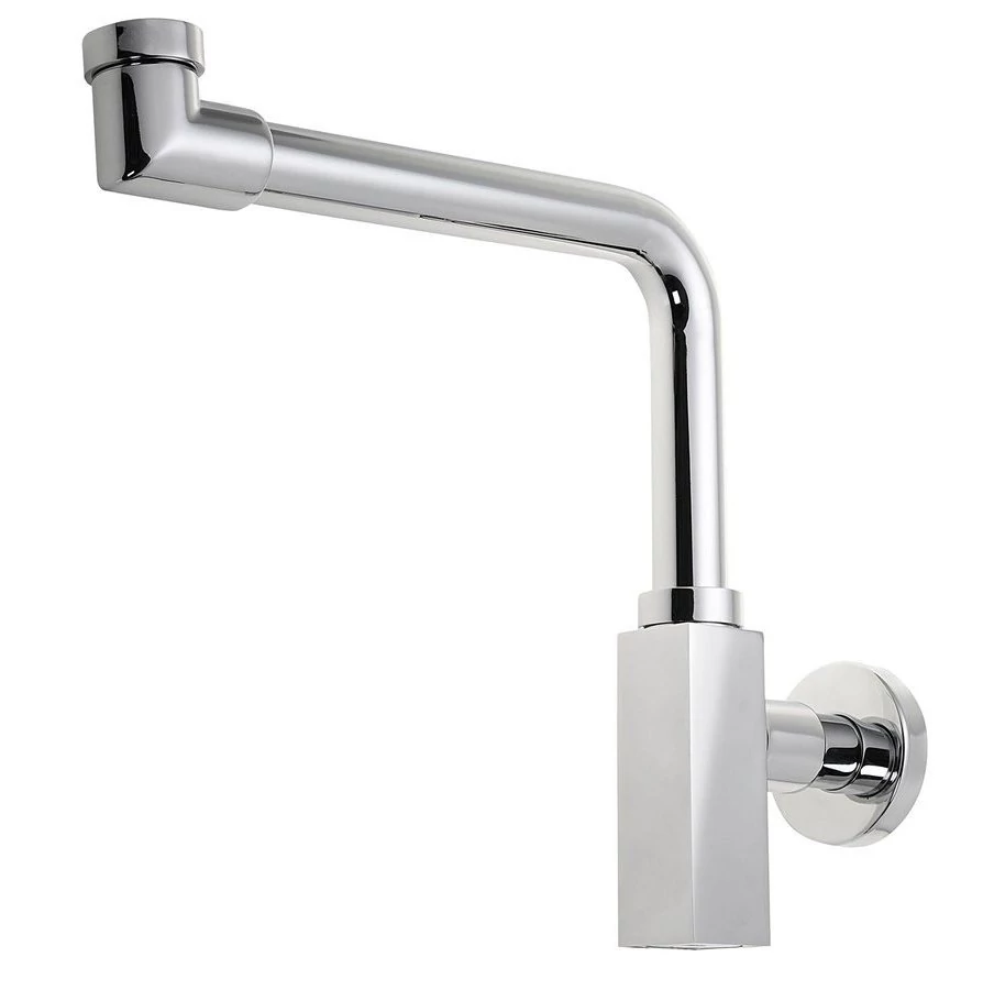 OMP TEA QUASAR Mosdó space saving waste, 1'1/4-32mm, króm
