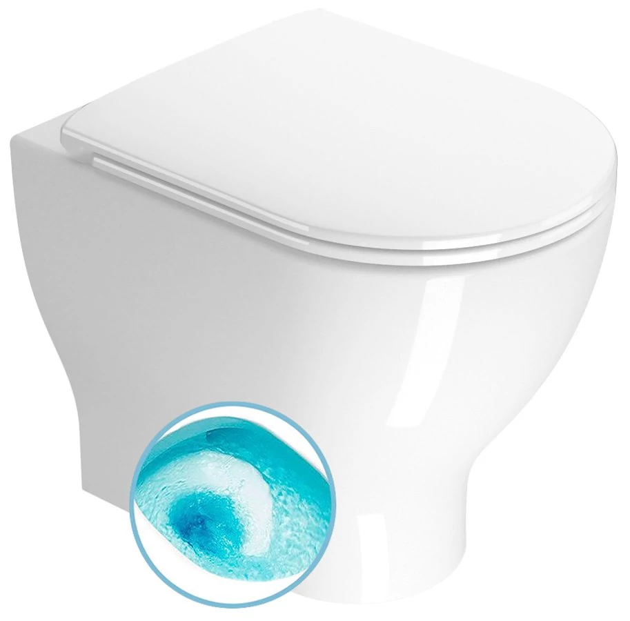 GSI CITY PRO álló WC, Swirlflush, ExtraGlaze, 35x52cm