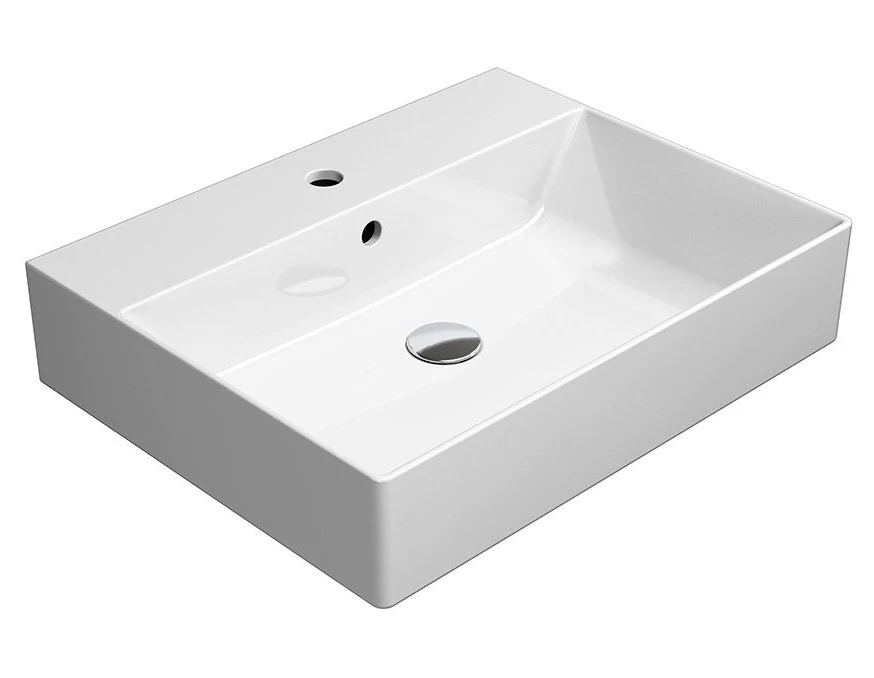 GSI KUBE X kerámiamosdó, rektifikált, 60x47cm, ExtraGlaze