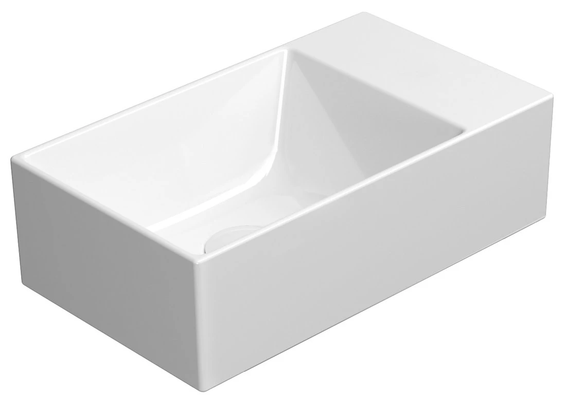 GSI KUBE X kerámiamosdó, 40x23cm, ExtraGlaze