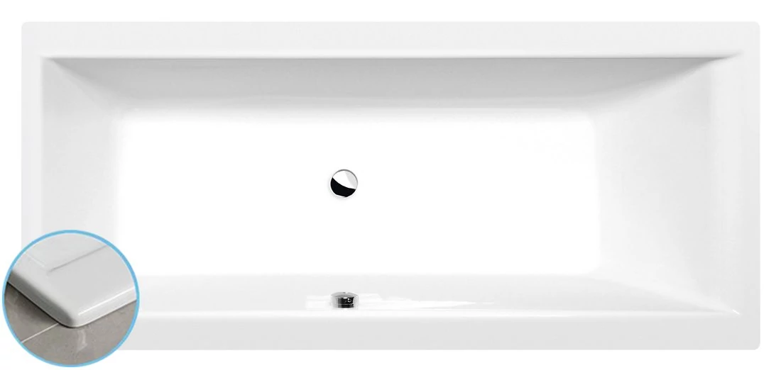 POLYSAN CLEO SLIM kád, 180x80x48cm