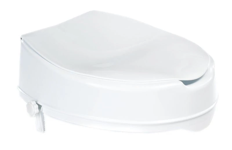 RIDDER Magasított WC-ülőke, kapaszkodó nélkül, 10cm, fehér