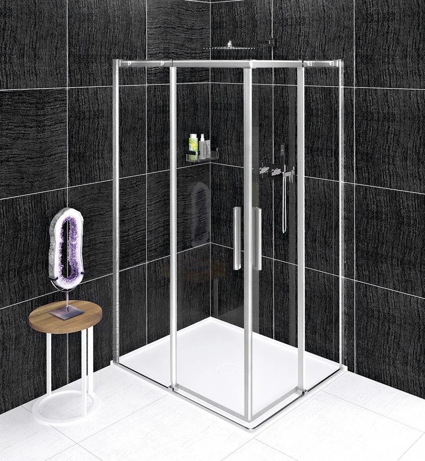 ALTIS LINE szögletes zuhanykabin, 900x800mm, jobbos/balos, sarokbelépős