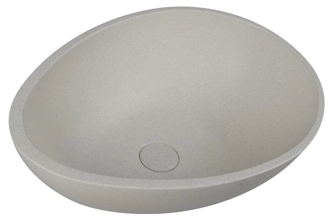 PUNC betonmosdó, 53x17x39cm, beige