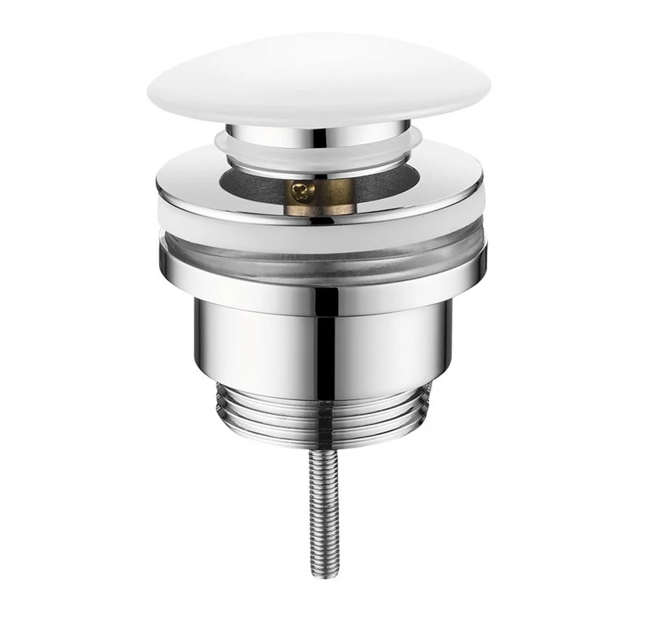 SAPHO klik-klak mosdólefolyó, 5/4“, fehér