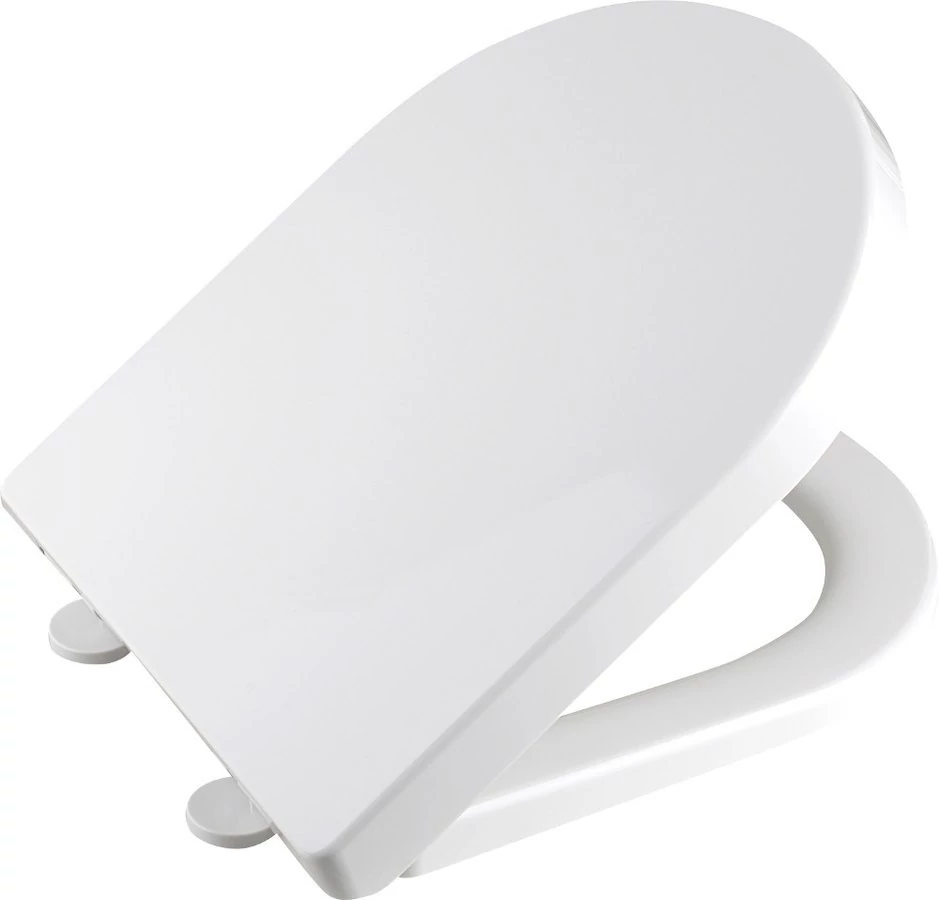 AQUALINE DONA WC-ülőke, soft close, easy take, PP, fehér,