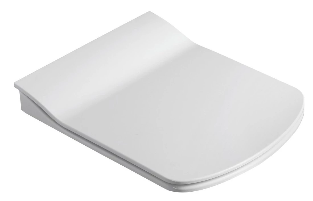 CREAVIT GLANC WC-ülőke, Slim soft close, duroplast, fehér