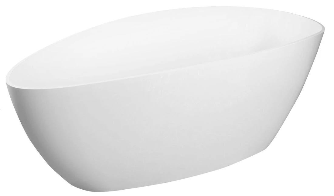 GELCO ELIPSIE szabadonálló kád, 170x77cm, 330l, öntöttmárvány