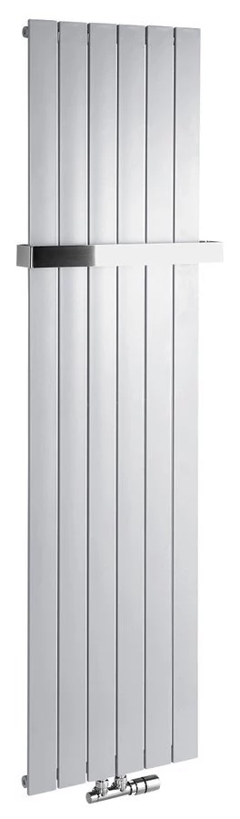 COLONNA fürdőszobai radiátor, 450x1800mm, 910W, metál ezüst