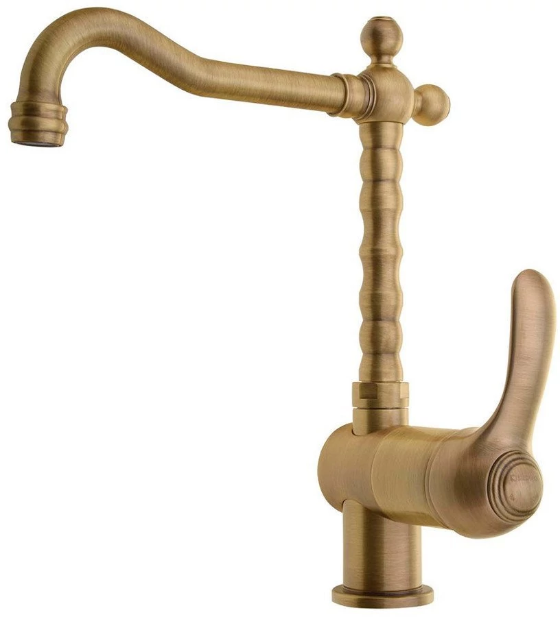 SAPHO KIRKÉ Mosogató-csaptelep, bronz