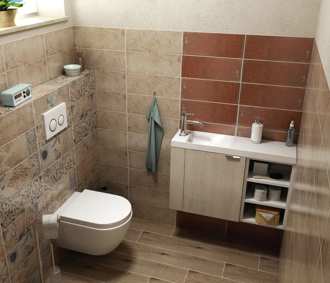fürdőszobabútor szett, LATUS VI 80, bardíni szilva