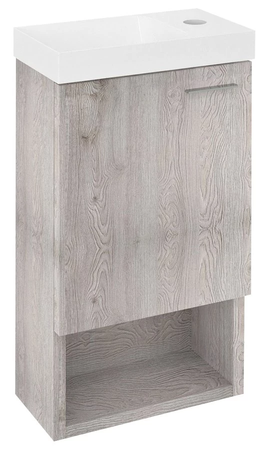 LATUS XI mosdótartó szekrény, 30x53x16,5cm, Mokka