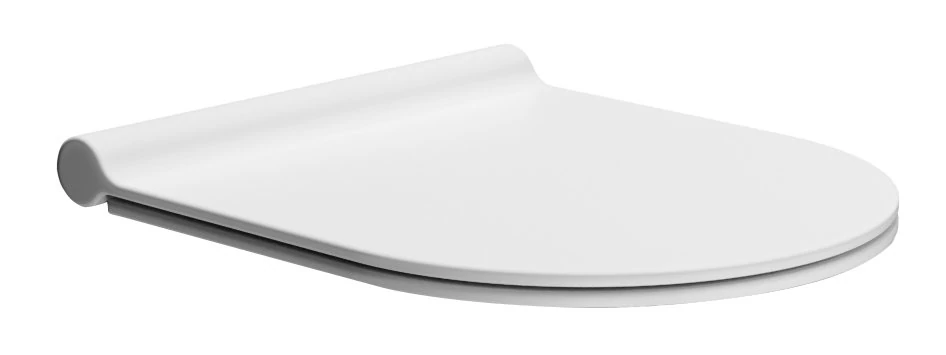 GSI PURA/KUBE X SLIM WC-ülőke, Soft Close, matt fehér