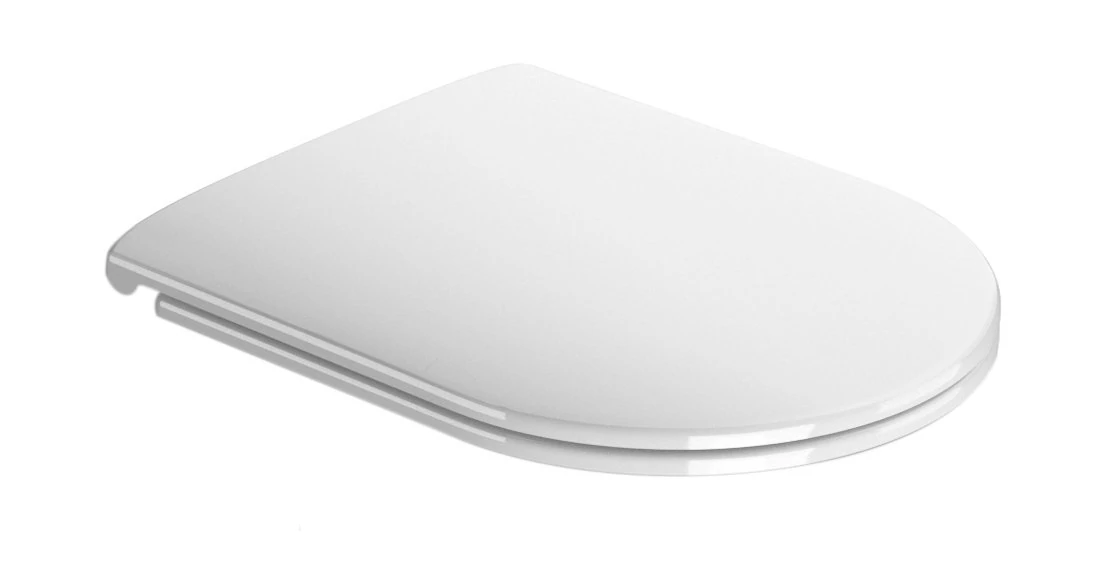 GSI CITY PRO WC-ülőke, Soft Close, duroplast, fehér/króm
