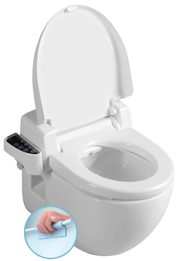 BRILLA fali WC BLOOMING elektronikus bidé WC-ülőkével