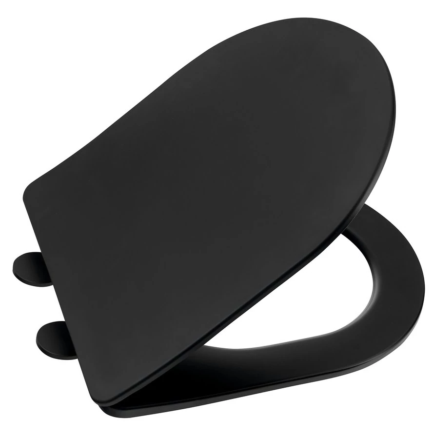 PACO SLIM Soft Close WC-ülőke, fekete