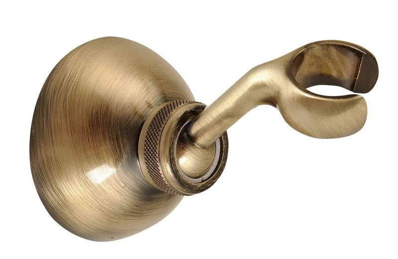 kézizuhany tartó, gömb, állítható bronz