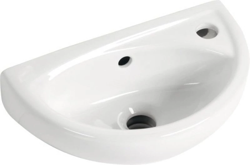 AQUALINE CREAVIT SMALL OVAL kerámiamosdó, 39x23cm