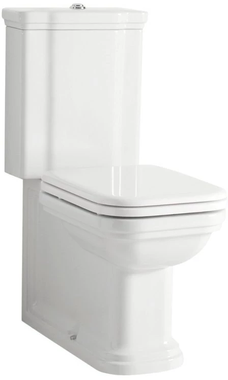 KERASAN WALDORF kombi WC, alsó/hátsó kifolyású, tartállyal, öblítőmechanikával, ülőke nélkül