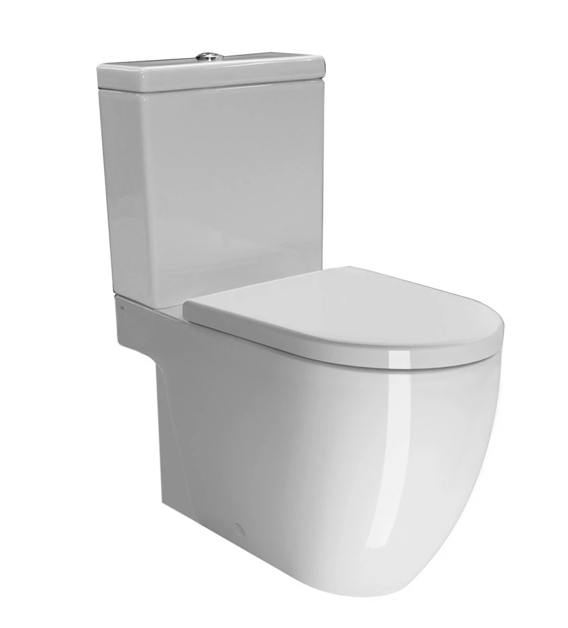 GSI PURA monoblokkos WC, alsó/hátsó kifolyású, ExtraGlaze
