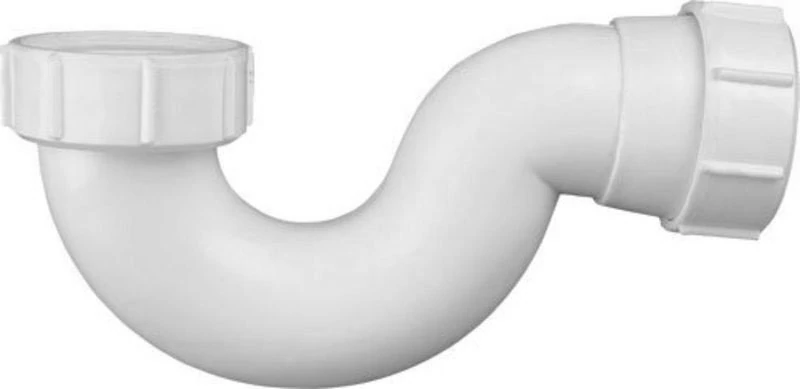 Szifon anyával, U típus, 1 1/2“, mag,:65mm