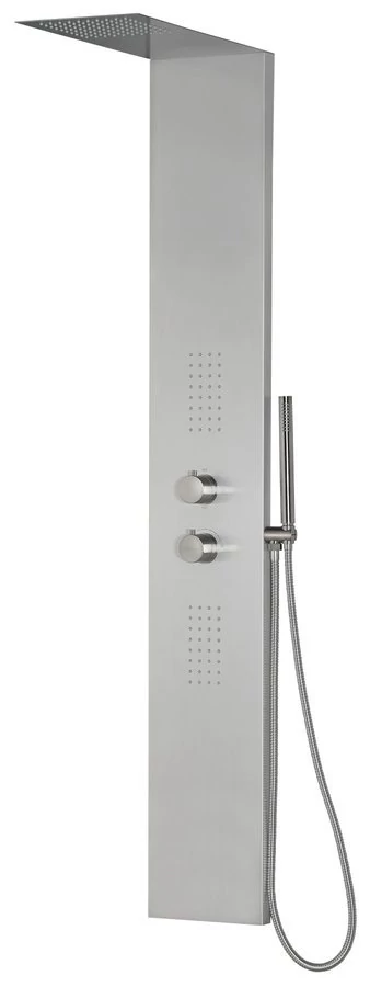 GRACE zuhanypanel, 200x1450mm, INOX