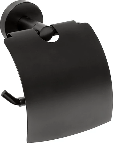 BEMETA DARK WC papírtartó, 140x155x80mm, fekete (104112010)