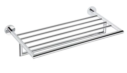 BEMETA OMEGA Törölközőtartó polc, 550x120x265mm, króm (104219072)