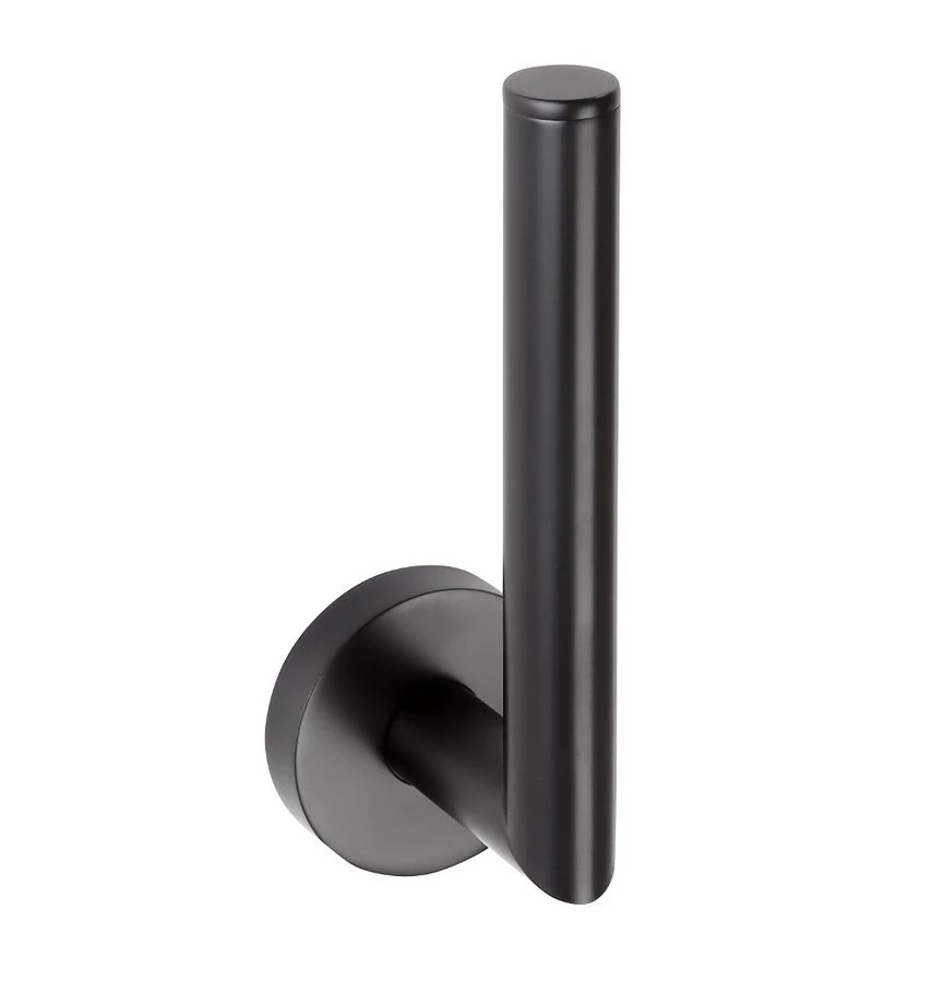 BEMETA DARK Tartalék WC papírtartó, 55x165x65mm, fekete (104112030)