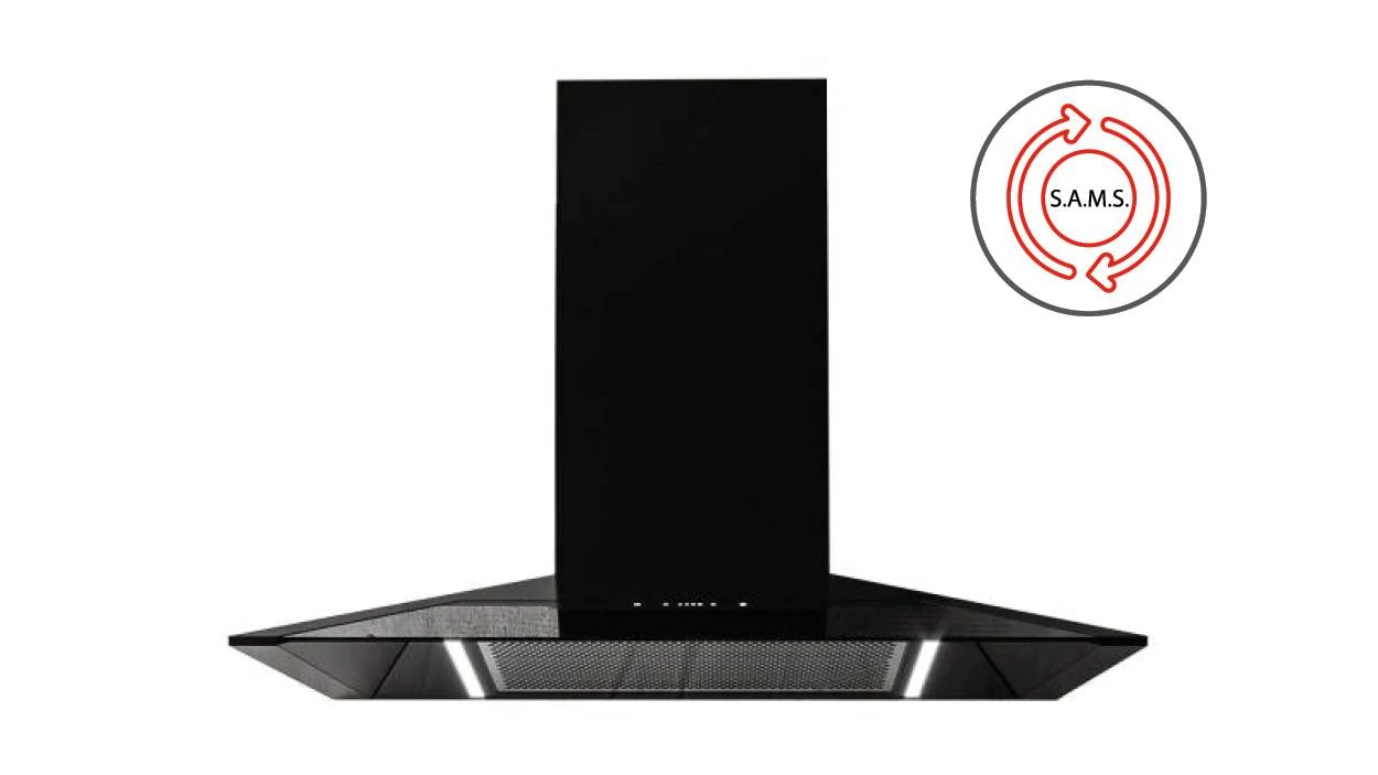 SIRIUS - Páraelszívó SLTC-97 JEEG SAMS TW 90 cm fekete