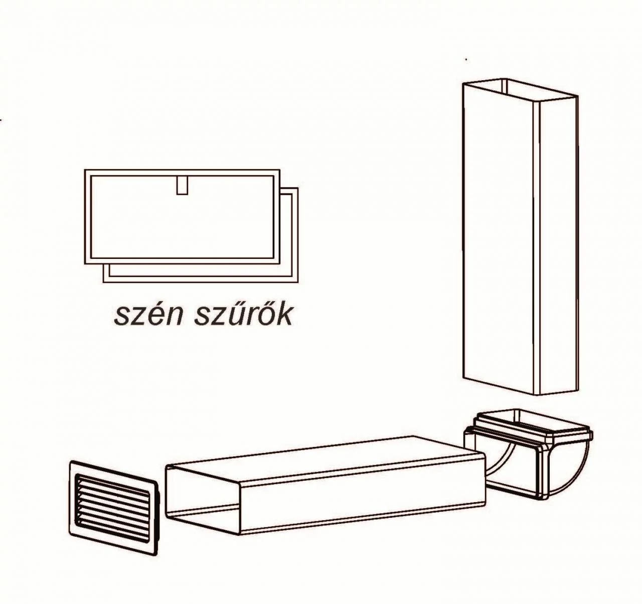 SIRIUS - Páraelszívó aktívszén-szűrő szett, S-DDH6