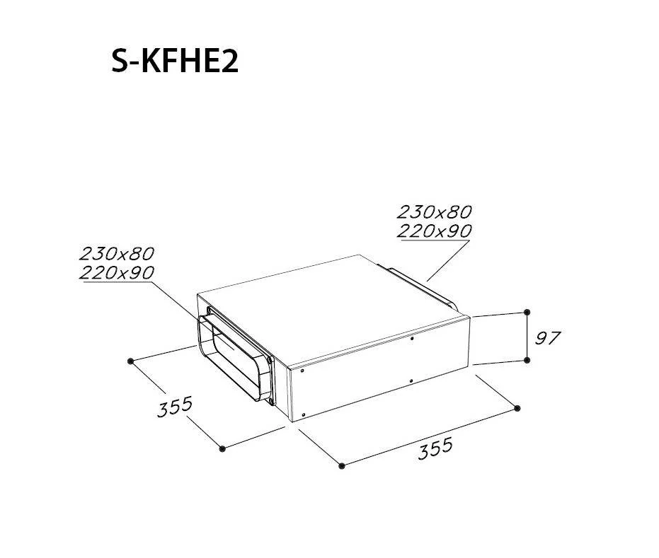 SIRIUS - Páraelszívó aktívszén szűrő szett, SKFHE2