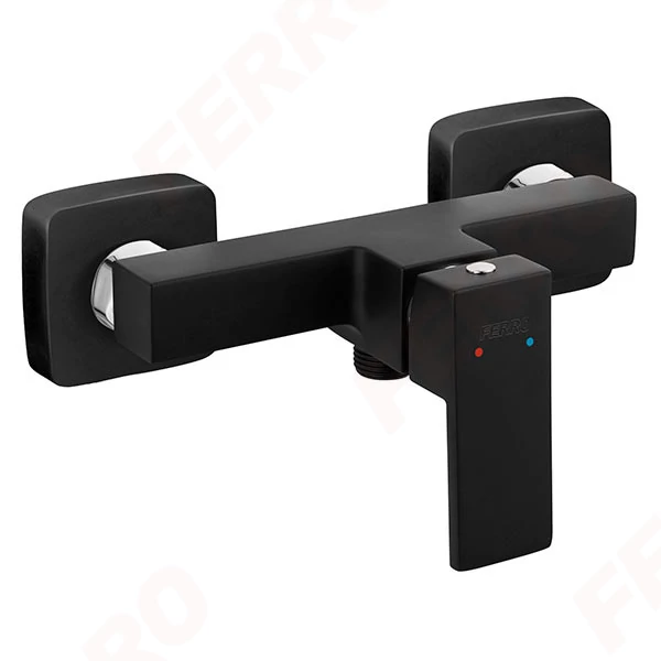 FERRO ZICCO BLACK zuhanycsaptelep, fekete