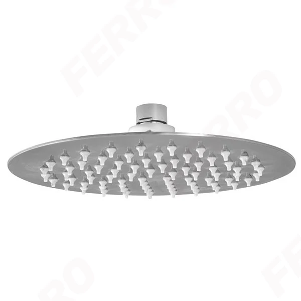 FERRO SLIM mennyezeti fejzuhany, gömbcsuklóval, átm. 200 mm, króm