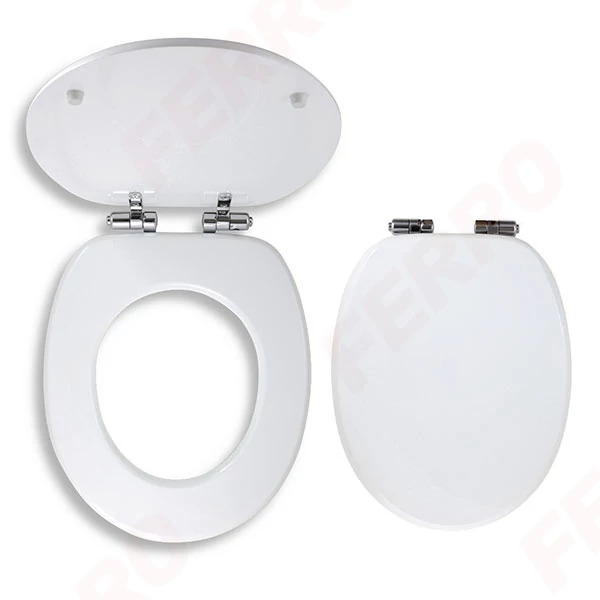 FERRO WC ülőke, MDF, fehér