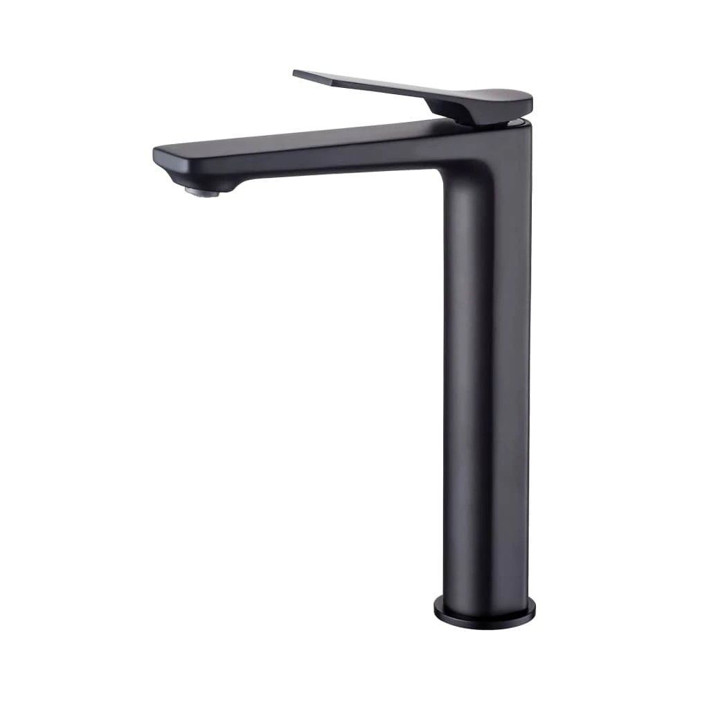 INVENA NERI BLACK magasított mosdócsaptelep, álló, fekete, waterplating bevonat