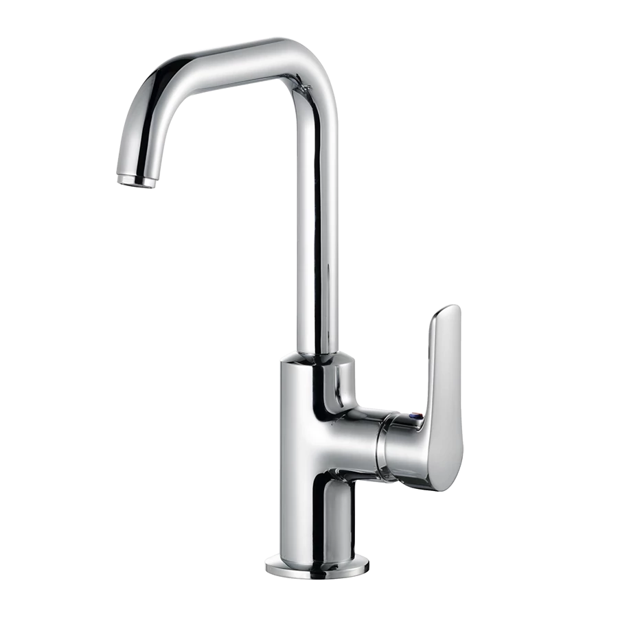 KLUDI Pure&Solid oldalkaros mosdó csaptelep, leeresztő nélkül