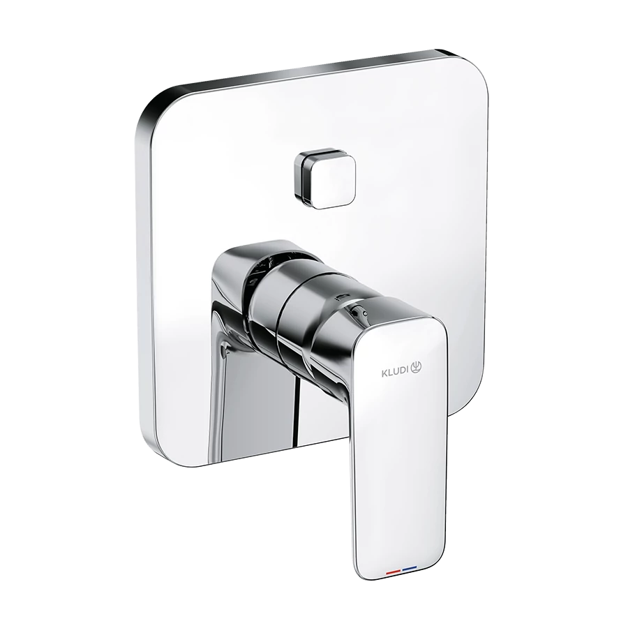 KLUDI Pure&Style falsík alatti kád/zuhany csaptelep PUSH & SWITCH funkcióval